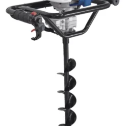 Scheppach EB1700 Tarière - Moteur à Essence 2 Temps - 1,77 CV - 51,7 Cm3 - Machine Jardin Performante