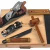 FAITHFULL - Ensemble D'outils De Menuisier 5 Pièces En Coffret Bois | Coffret Outillage à Main
