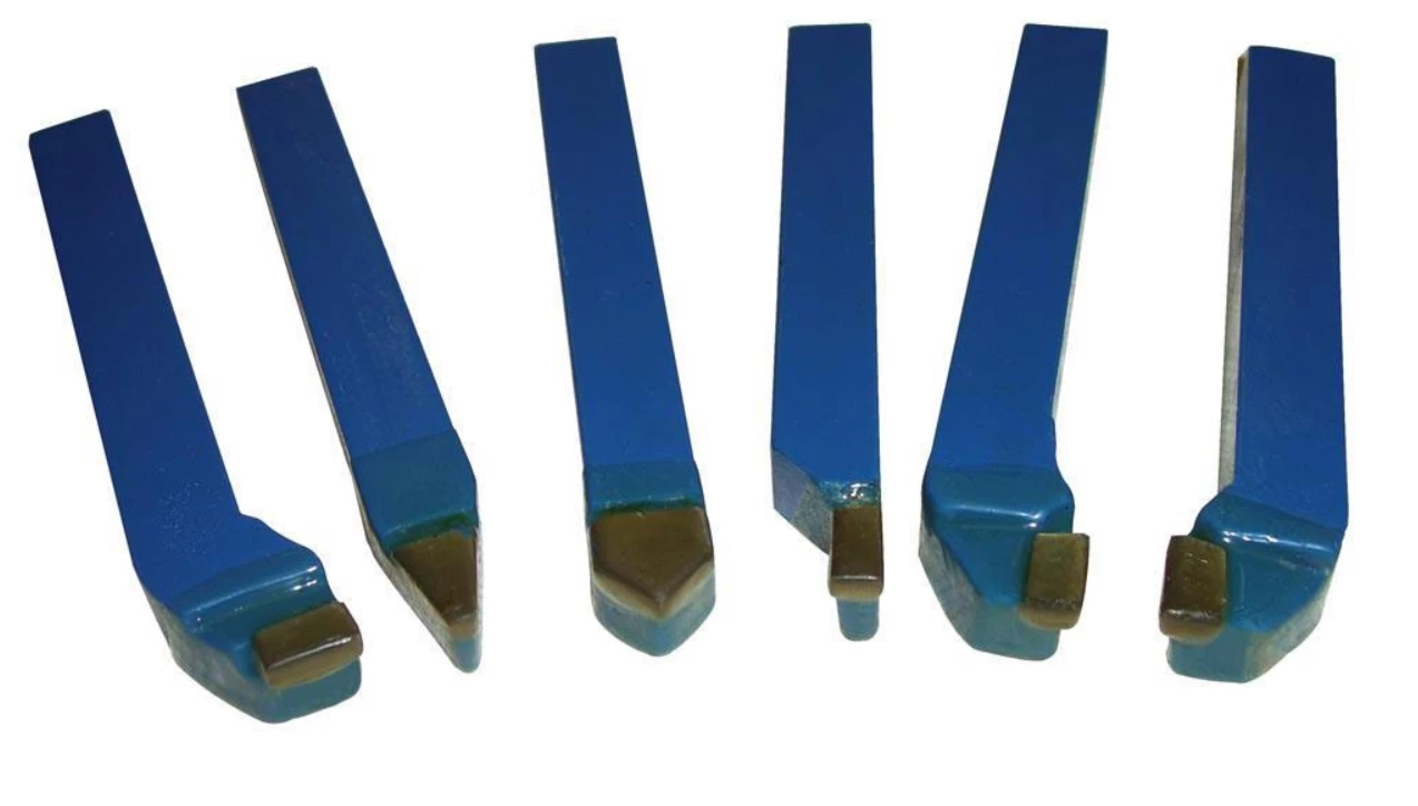 HOLZMANN Coffret Démarrage Tournage Métal 6 Outils TCT 12 Mm - Kit Complet pour Tour à Métaux – Image 2