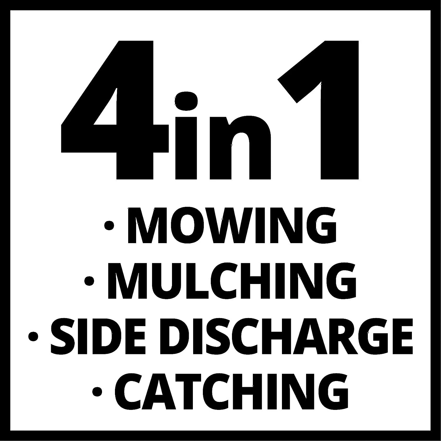 Tondeuse à Gazon Thermique Tractée Einhell GC-PM 51/3 S HW-E - 51 cm, 170 cc, 2,7 kW, Jusqu'à 1800 m² – Image 8