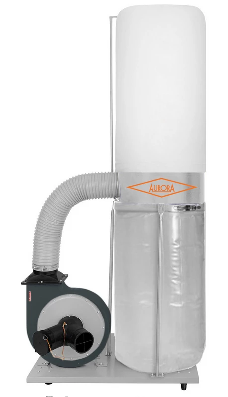 CORMAK FM300 Aspirateur à Copeaux 150 Litres - Haut Débit 2530 M³/h - Puissance 1500 W - Pour Bois, Métal, Bâtiment, Jardin – Image 6