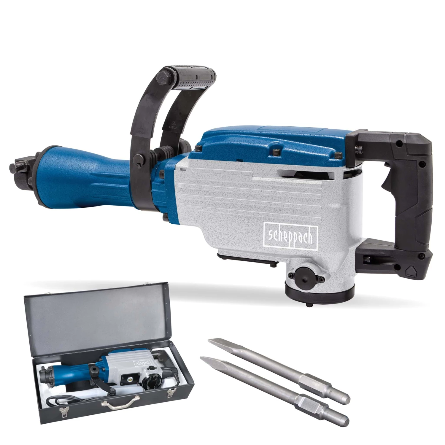 SCHEPPACH AB1700 Marteau Piqueur 230 V / 1700 W / 50 Joules - Outil de Construction Professionnel