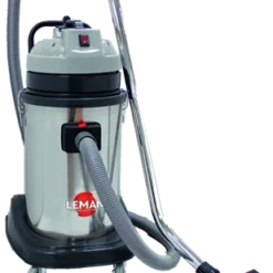 LEMAN - ASP305 Aspirateur Cuve Inox 30 Litres Utiles 1200W - Aspirateurs de Bâtiment Puissants