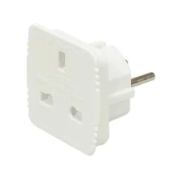 SILVERLINE - Adaptateur Prise électrique UK - UE - 230 V