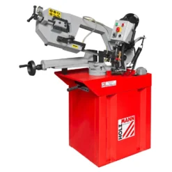 HOLZMANN BS275TOP Scie à Ruban à Métaux 1100W - Capacité de Coupe 225mm | Descente Réglable | Machine Métal Professionnelle