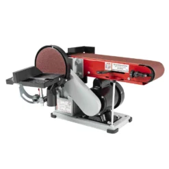 HOLZMANN BT46ECO Ponceuse à Bande Et à Disque 230V 350W - Ponceuse Polyvalente pour Bois et Métal