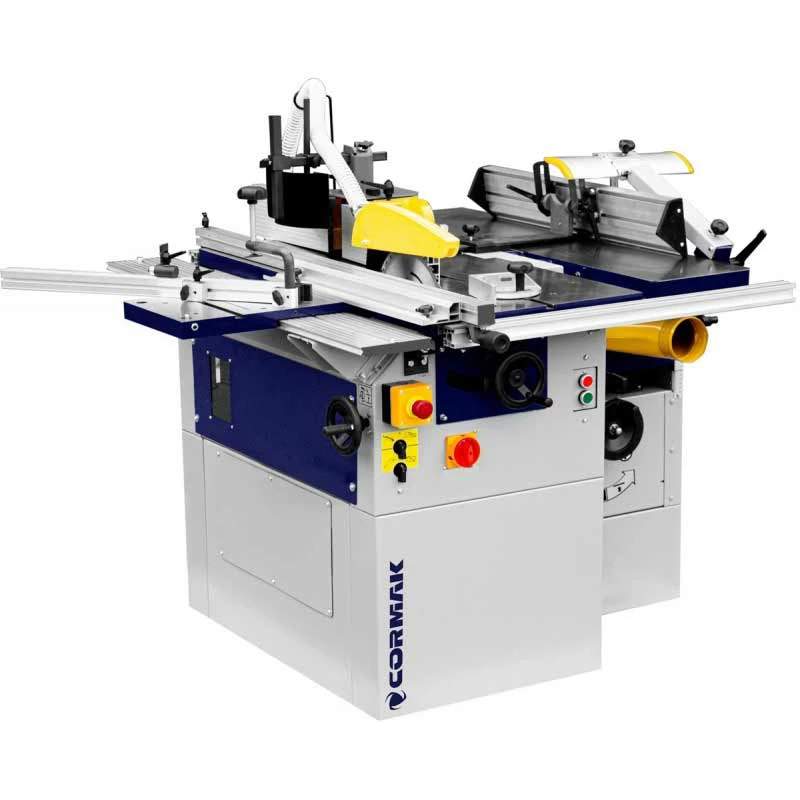 CORMAK CM250 Combinée à Bois 5 Opérations - 230V/400V - Largeur de Passe 250 mm | Machine à Bois Polyvalente – Image 9