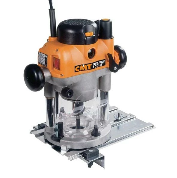 CMT CMT7E Défonceuse Plongeante Professionnelle 2400 W - Vitesse Variable électronique | Machinerie de précision pour bois