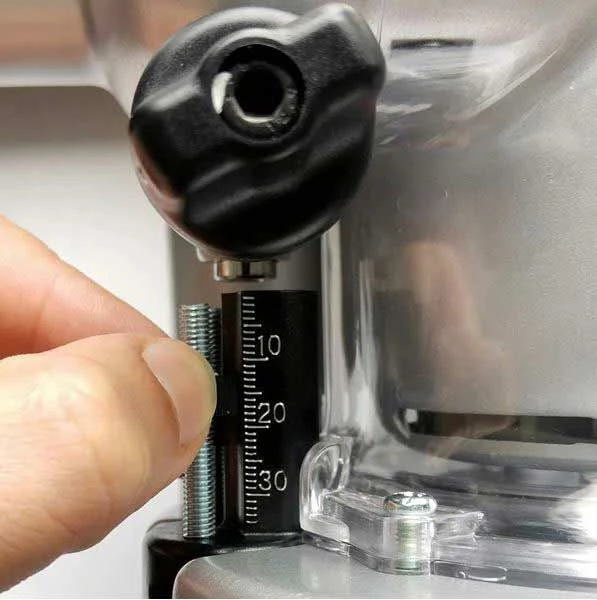 CMT CMT7E Défonceuse Plongeante Professionnelle 2400 W - Vitesse Variable électronique | Machinerie de précision pour bois – Image 5