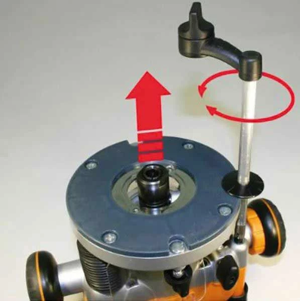 CMT - CMT8E - Défonceuse Plongeante 1010 W à Vitesse Variable | Outillage Bois Professionnel – Image 8
