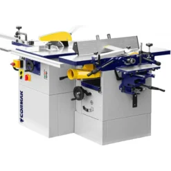 CORMAK CM250 Combinée à Bois 5 Opérations - 230V/400V - Largeur de Passe 250 mm | Machine à Bois Polyvalente
