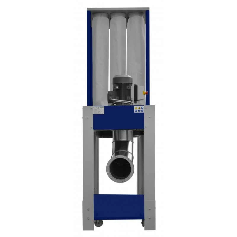 CORMAK DCV4500Eco - Aspirateur à Copeaux Industriel 4500m³/h - Filtration Avancée - 400V – Image 8