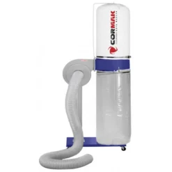 CORMAK FM230 A - Aspirateur à Poussière de Bois 1000 M³/h, 90L, 2.5m Tuyau | Aspirateur Professionnel