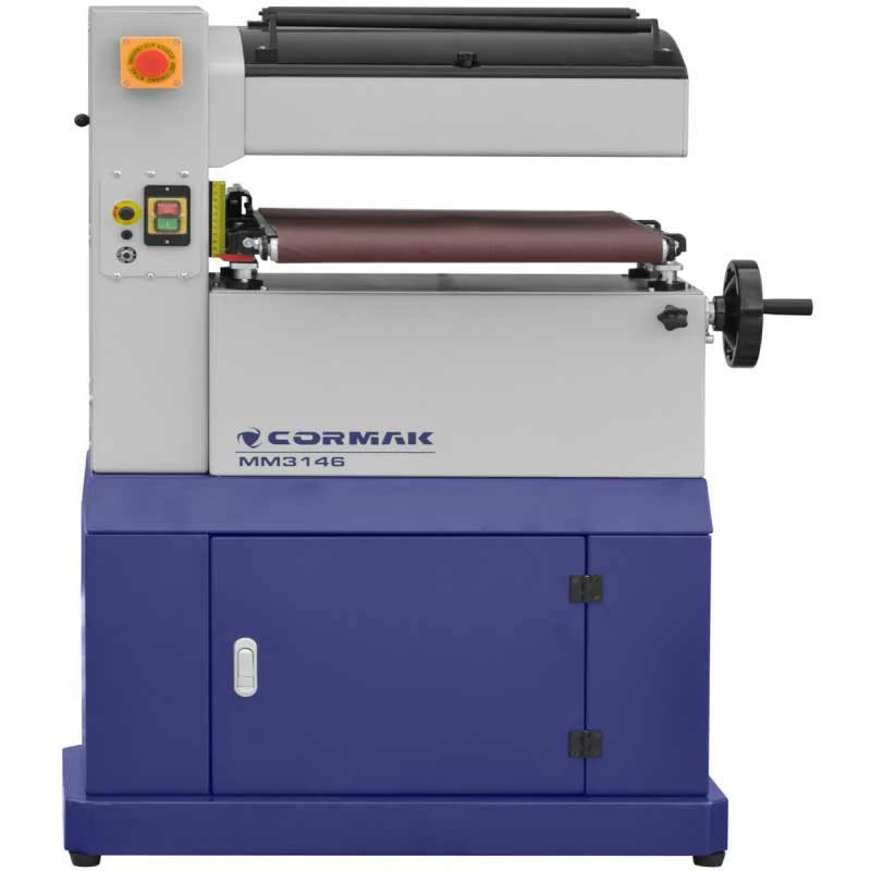 CORMAK MM3146 Ponceuse Calibreuse à Rouleau - Hauteur de Ponçage 100 mm, 230V/400V, 1500 W - Machine à Bois Professionnelle – Image 3