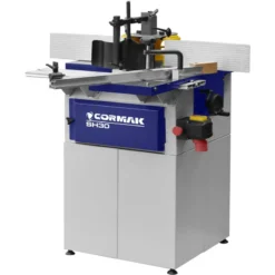 CORMAK SH30 - Mini Toupie d'Atelier 3 Vitesses, Arbre Interchangeable, 1500 W - Pour Bois