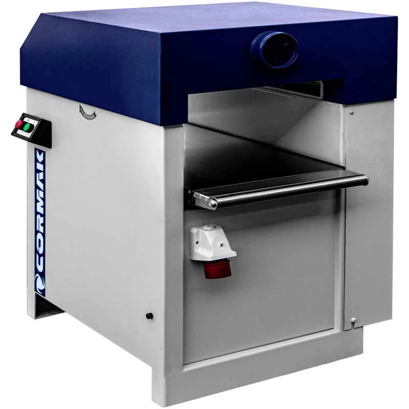 CORMAK - Raboteuse TH410S à Arbre Hélicoïdal, 410 mm, 3000 W, 400 V | Dégaucheuse-Raboteuse Professionnelle – Image 9