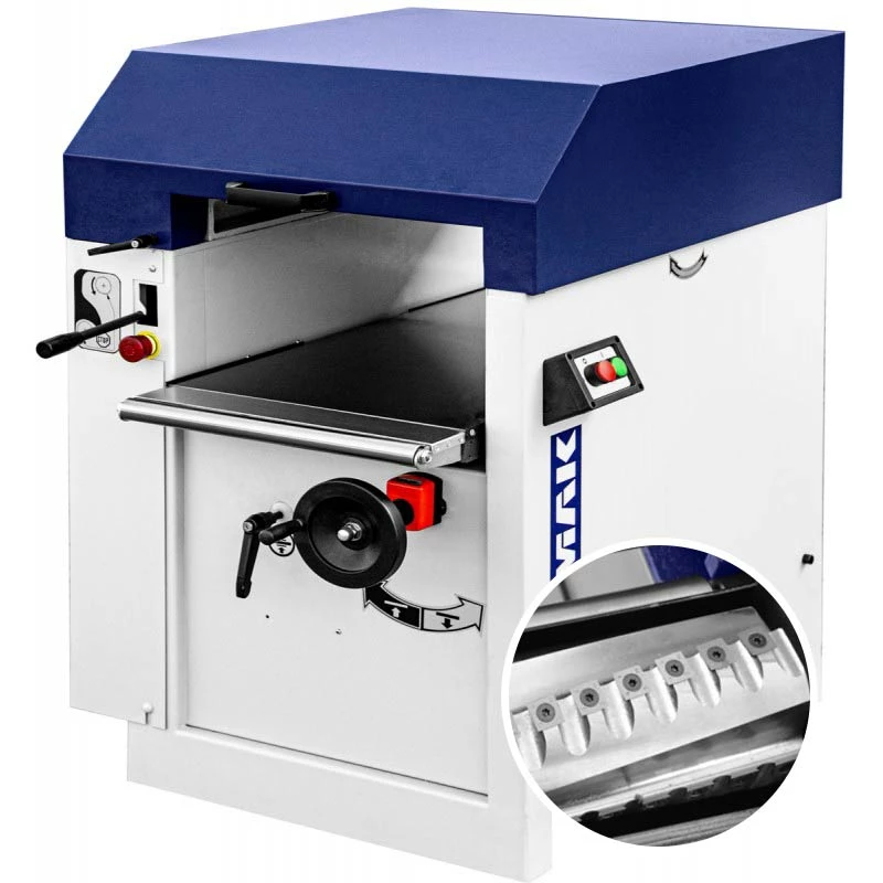 CORMAK - Raboteuse TH410S à Arbre Hélicoïdal, 410 mm, 3000 W, 400 V | Dégaucheuse-Raboteuse Professionnelle