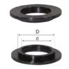 ZAK - Jeu De 2 Bagues De Réduction 50 / 30 Mm pour Outillage Kity