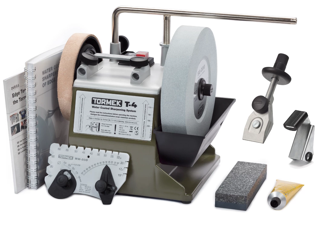 TORMEK T-4 Bushcraft Meule D’origine ø200×40 Mm - Affûteuse Monophasée Industriel 120 W, 230 V, 50 Hz – Image 3