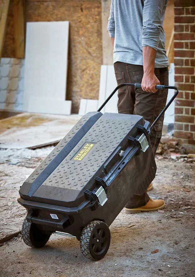 STANLEY Coffre de Chantier Pro Etanche Fatmax - 910 x 516 x 431 mm - Résistant et Sécurisé – Image 6