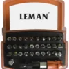 LEMAN - Coffret Embouts De Vissage - 32 Pièces | Outillage Professionnel