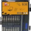 LEMAN - Coffret Tournevis + Embouts De Précision 32 Pcs - Outillage Professionnel
