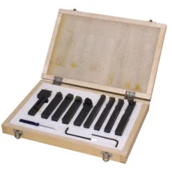 HOLZMANN - 9TLG10 - Coffret 9 Outils De Tournage Métal TCT 10 Mm