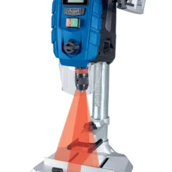 SCHEPPACH DP60 Perceuse à Colonne D'établi avec Laser Intégré 710W - Réglage Électronique de la Vitesse - Pour Bois et Métal