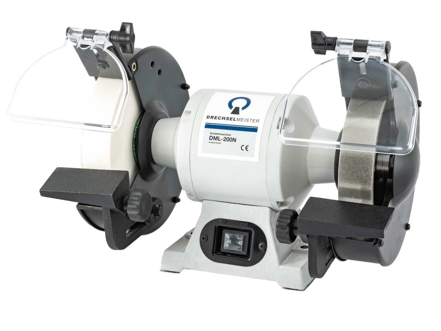 DRECHSELMEISTER - DML-200N CBN - Touret D'affûtage à Meules CBN et Corindon - Vitesse Lente 1450 Tr/mm