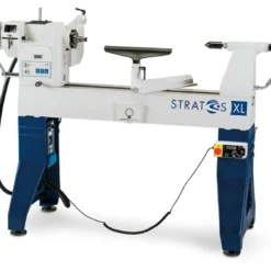 DRECHSELMEISTER - STRATOS XL - Tour à Bois Pro 750 Mm avec Tête Pivotante et Variateur de Fréquence - 2200 W - Idéal pour Atelier