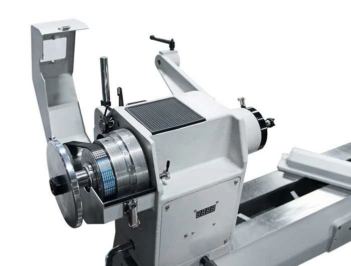 DRECHSELMEISTER - STRATOS XL - Tour à Bois Pro 750 Mm avec Tête Pivotante et Variateur de Fréquence - 2200 W - Idéal pour Atelier – Image 4