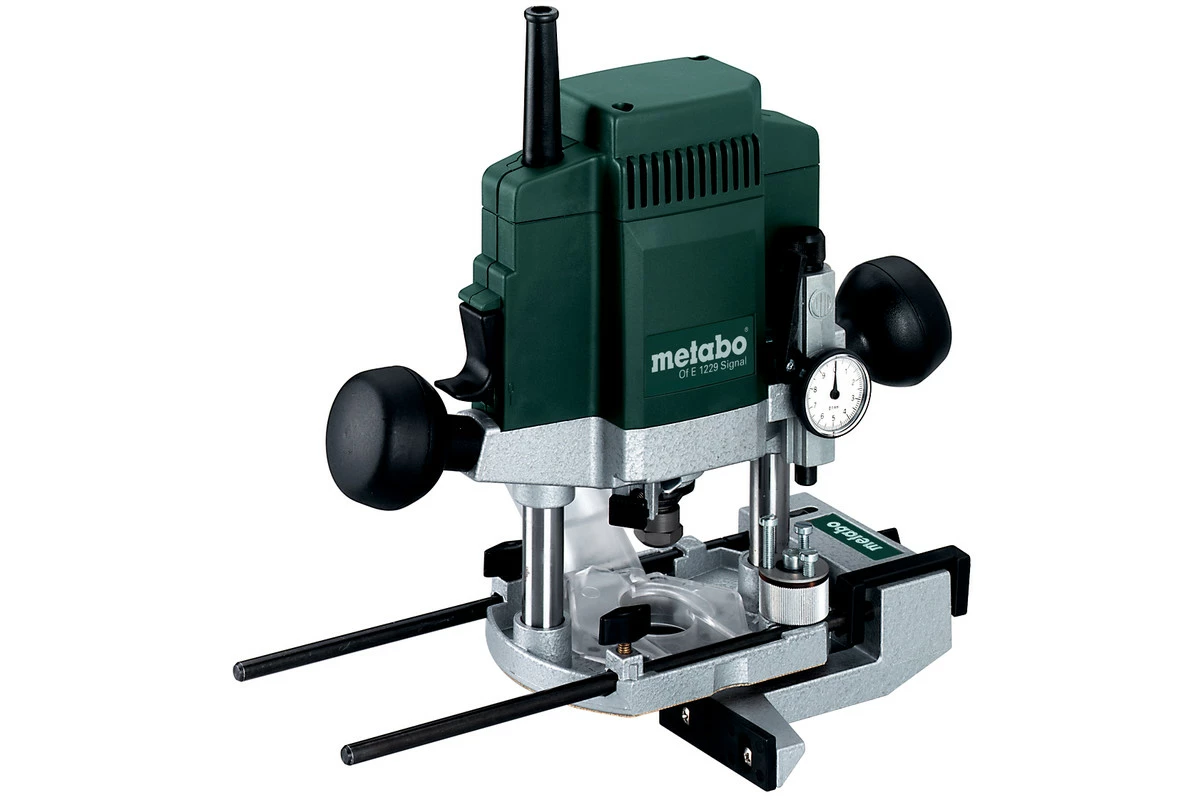Défonceuse METABO OFE 1229 1200 W - Hauteur de course max. 50 mm - Idéal pour le travail du bois