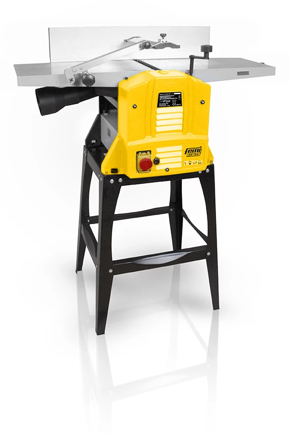 FEMI PF250 Dégauchisseuse-Raboteuse d'Atelier - 254 mm, 1500 W, 230 V - Machine à Bois Professionnelle