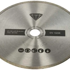 SCHEPPACH - Disque Diamant Ø 230 mm - Alésage 25,4 mm - pour Coupes Précises