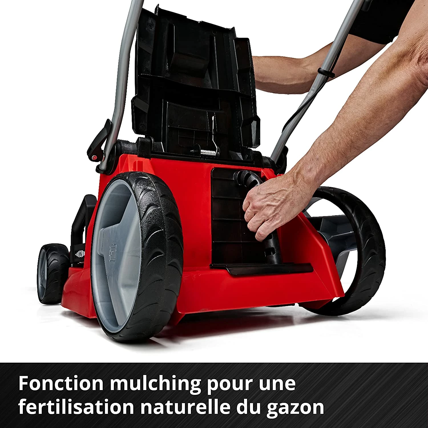 Einhell GE-CM 43 Li M Kit (2x4,0Ah) - Tondeuse à Gazon Sans Fil 43 cm, Jusqu'à 600m², Batterie Incluse – Image 6