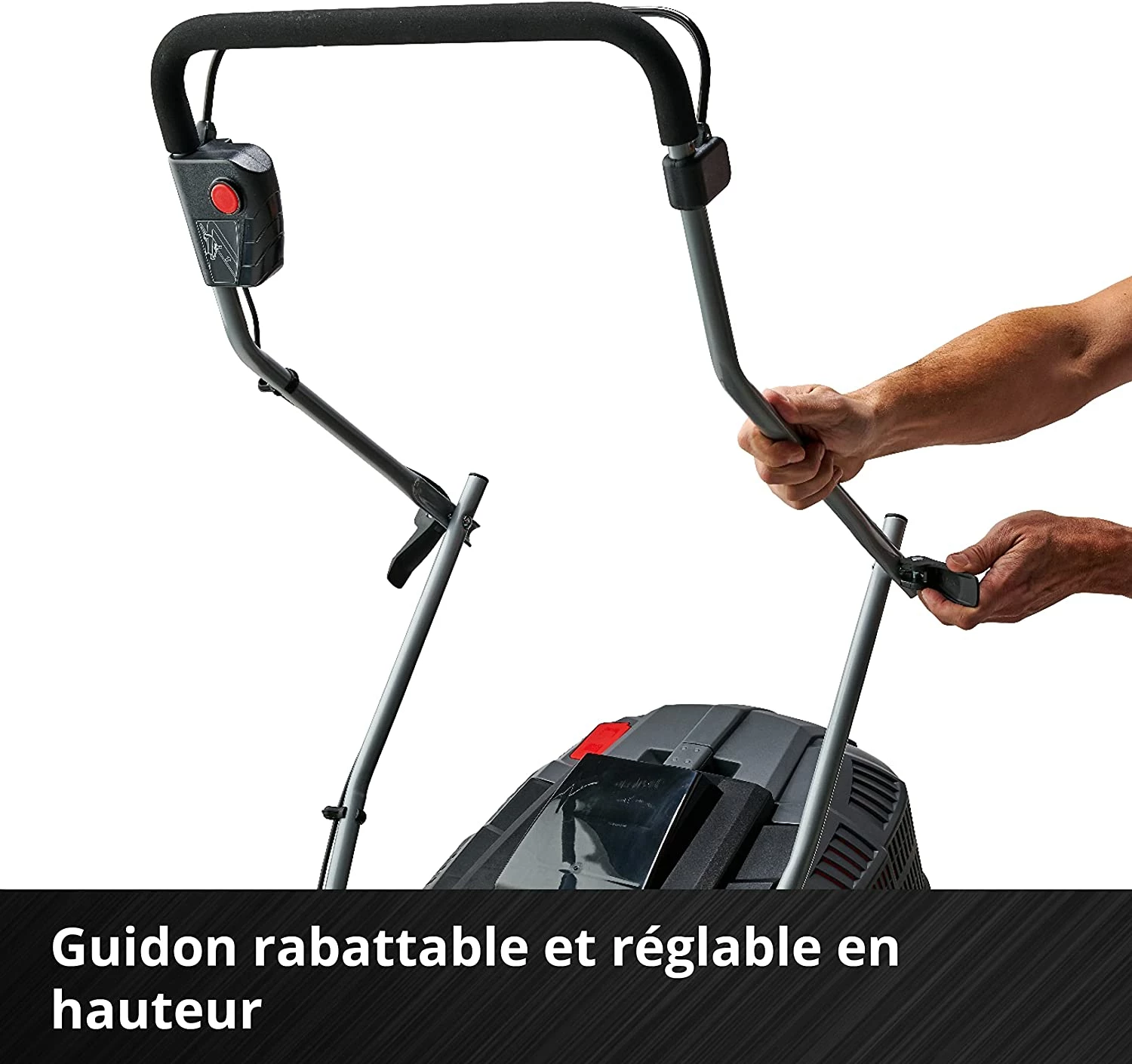 Einhell GE-CM 43 Li M Kit (2x4,0Ah) - Tondeuse à Gazon Sans Fil 43 cm, Jusqu'à 600m², Batterie Incluse – Image 7