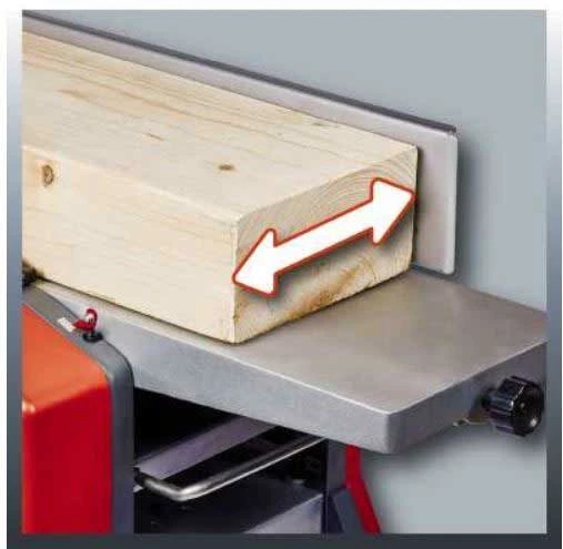 Einhell TC-SP 204 Dégauchisseuse Raboteuse Combinée - 1500W - Machine à Bois Puissante – Image 2