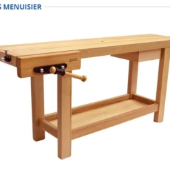 ÉTABLIS FRANÇOIS - EMH Établi Menuisier avec Presse Avant Horizontale PH28 - Outillage Professionnel