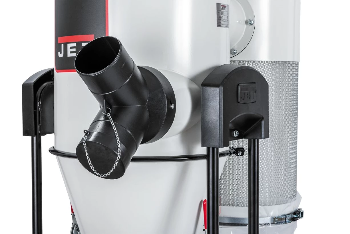 JET JCDC-15-M Système d'aspiration cyclonique 230V-50Hz 1100W 1.5CV - Débit d'air : 1527 m³/h | Aspirateur pour bois, métal, bâtiment et jardin – Image 2