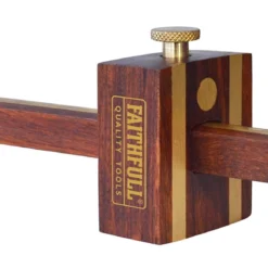 FAITHFULL - Trusquin D'ébéniste à Vis Laiton - 140 mm - Outillage Professionnel