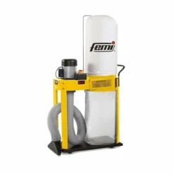 FEMI - DC 350 PLUS Aspirateur Cyclonique D'Atelier puissant 900W 57 Litres pour Bois, Métal, Bâtiment, Jardin
