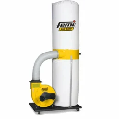 FEMI - DC 351 PLUS Aspirateur Cyclonique d'Atelier 160L 1500W 2700m³/h - Aspirateur pour Bois, Métal, Bâtiment et Jardin
