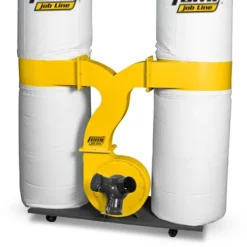 FEMI - DC 354 PLUS Aspirateur Cyclonique D'Atelier 2 Sacs 300 Litres 230V 2200W 3CV 3900m³/h | Haute Puissance pour Bois, Métal, Bâtiment & Jardin