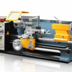 FEMI DIGITO ML 350 - Tour à Métaux d'Établi 350 mm, 450 W - Idéal pour Travail Précision