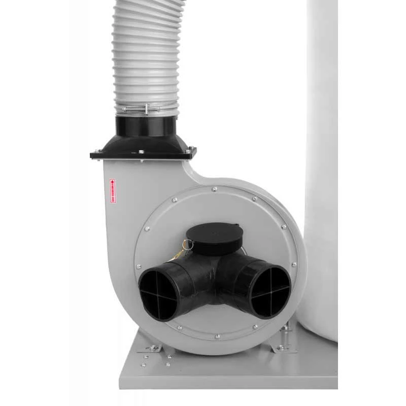 CORMAK FM300 Aspirateur à Copeaux 150 Litres - Haut Débit 2530 M³/h - Puissance 1500 W - Pour Bois, Métal, Bâtiment, Jardin – Image 3