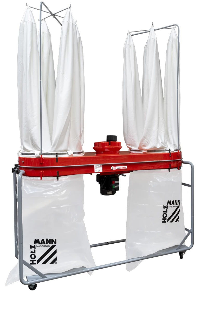 HOLZMANN ABS8000PRO Aspirateur Professionnel 560 Litres 400V - Aspirateur Puissant pour Bois, Métal, Bâtiment et Jardin – Image 2