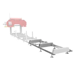 HOLZMANN - BBS550SMART_RB - Section de Rail Supplémentaire pour Scierie Mobile - Accessoire Professionnel