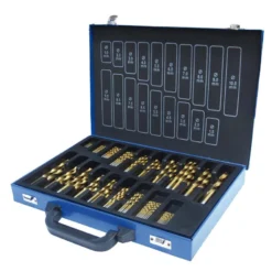 HOLZMANN - SPS170TIN Coffret 170 Forets Métal HSS TiN (1 à 10 mm) | Outillage Professionnel