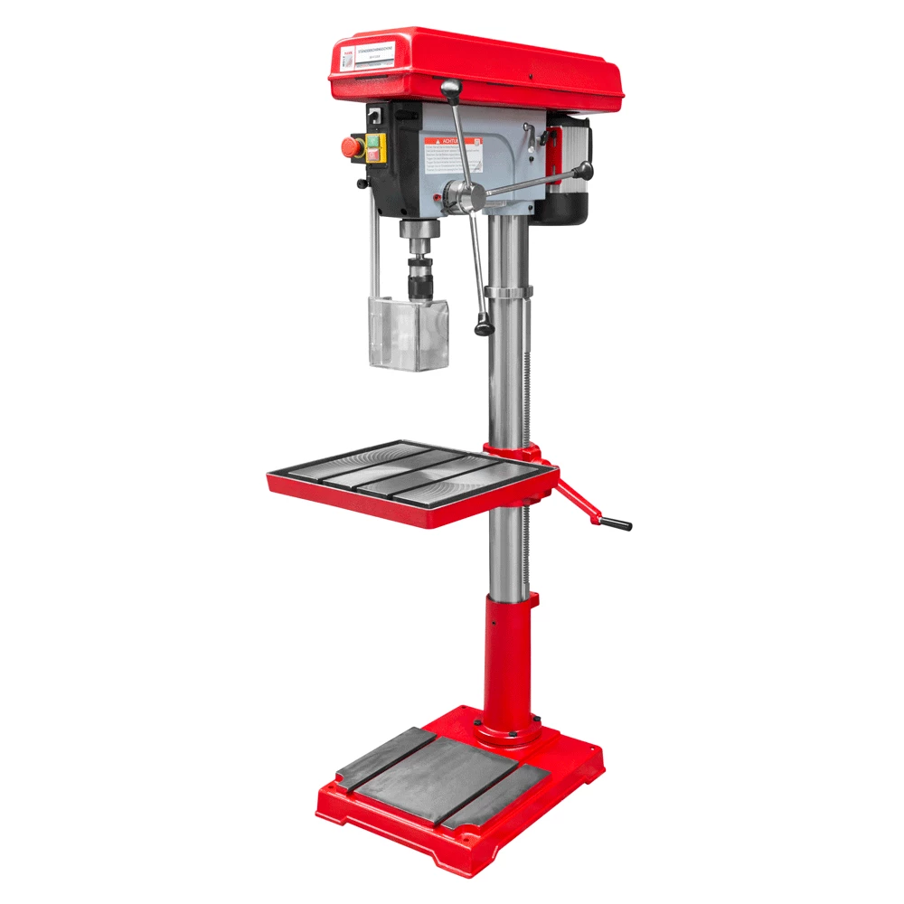 HOLZMANN - SB4132LR Perceuse à Colonne 32mm, Rotation Gauche/Droite, 400V 2200W - Pour Métal, Bois, Bâtiment