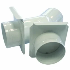 HOLZPROFI - Culotte à 2 Départs Entrée ø120 mm Sortie ø100/100 mm - Accessoire Aspirateur à Copeaux